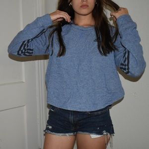 Blue Adidas Sweatshirt